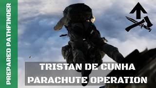 Tristan De Cunha Parachute Operation - Awesome Joint Humanitarian Op!