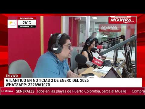 Resumen de la primera emisión de Atlántico en Noticias