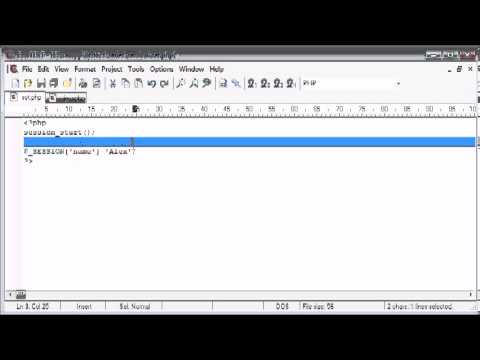 Beginner PHP Tutorial   73   Setting PHP Sessions   YouTube