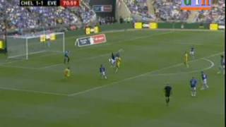 Chelsea - Everton 2-1, FA Cup Final (30/05/2009) Fantastic Lampard Goal!