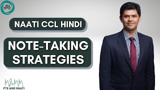 NAATI CCL Hindi Note-Taking Strategies | Easiest Method to Take Notes