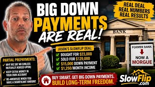 Big Down Payments Are REAL: $23K House, $15K Down & $1,250/Month