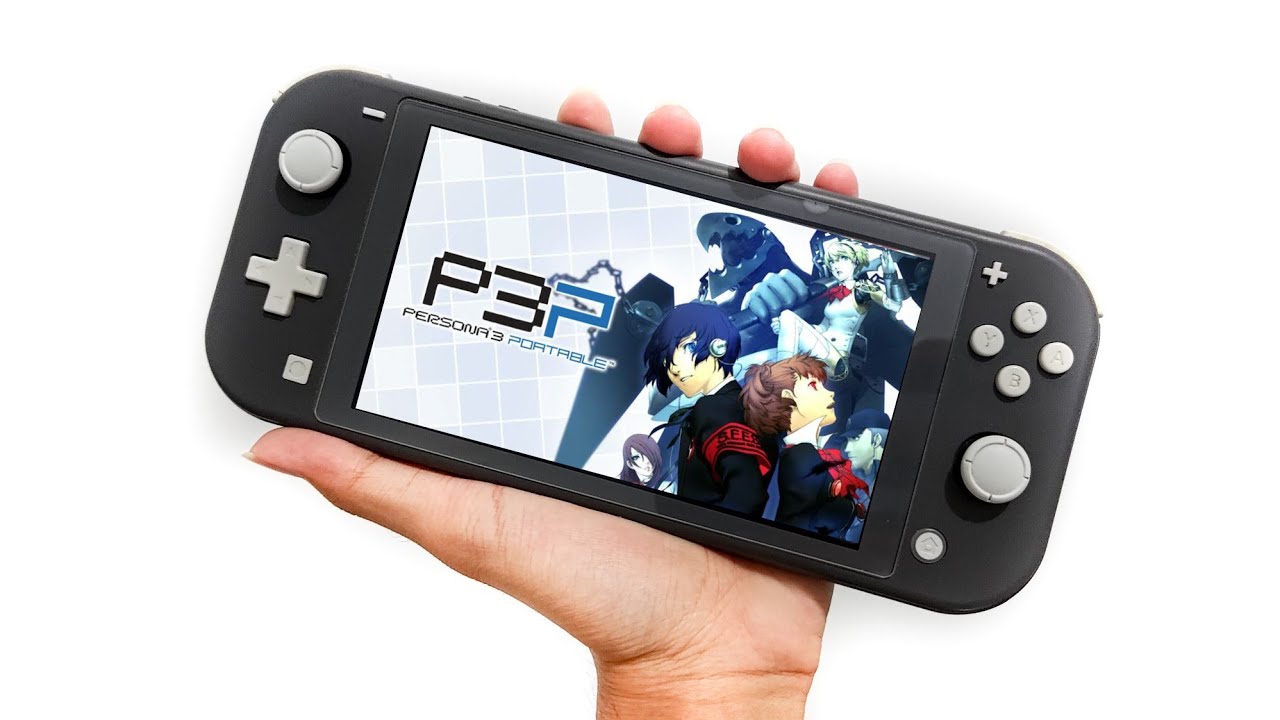 Persona 3 Portable on Nintendo Switch Lite Handheld Gameplay