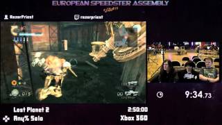 #ESA15Purple - Lost Planet 2 [ Any% Solo ] Speedrun by RazorPriest