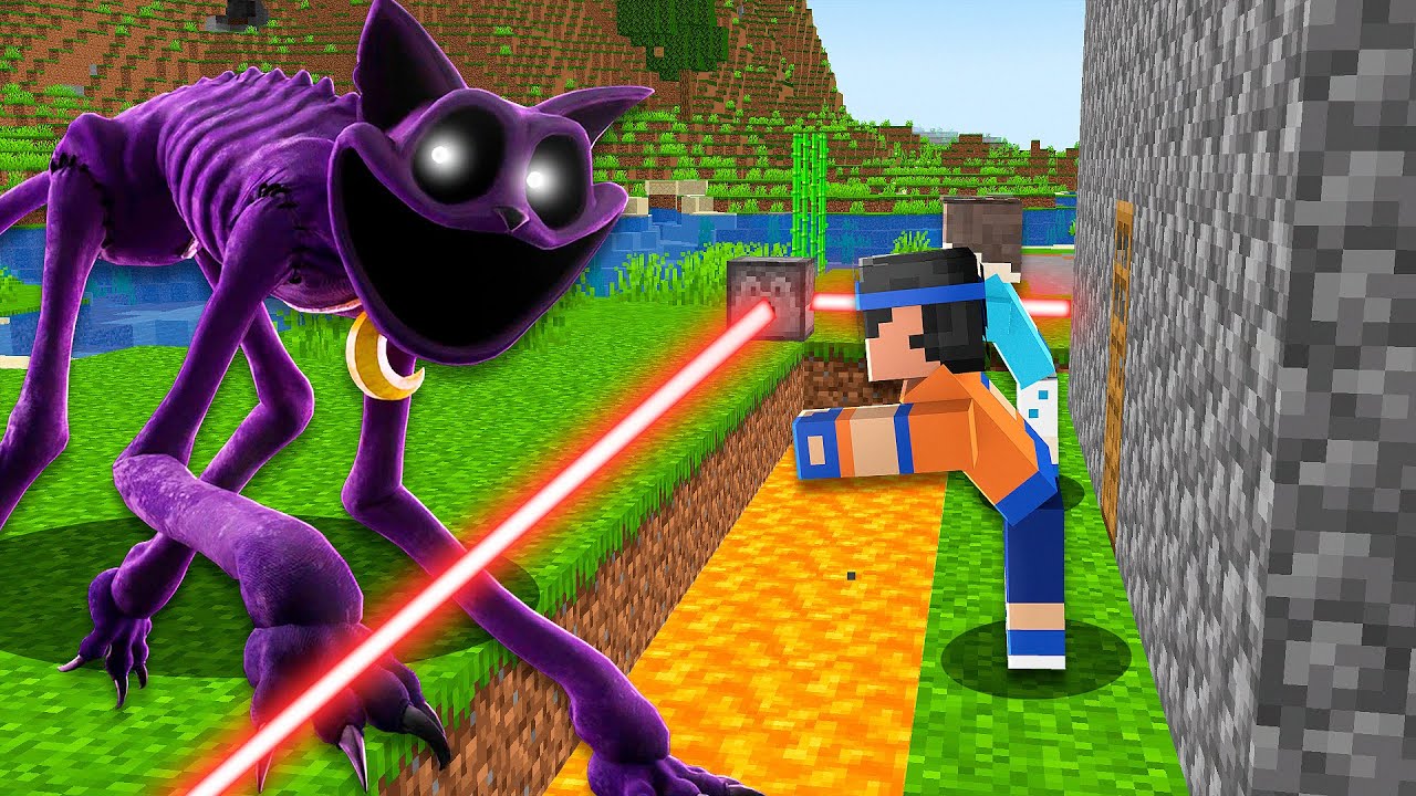 Я ПЕРЕХИТРИЛ CATNAP ЛУЧШЕЙ ЛОВУШКОЙ В MINECRAFT! (Poppy Playtime)