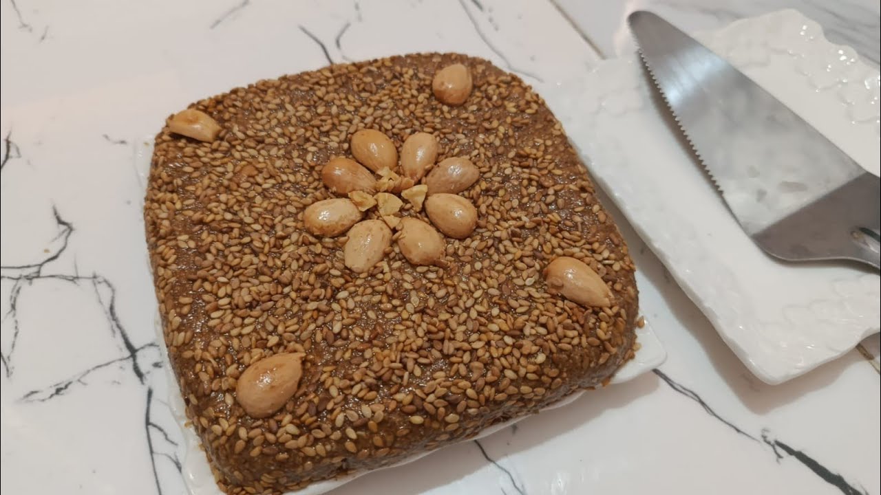 السفوف  او سلو  المغربي 🥰  بدقيق الشعير و الذرة 💓 صحي و غني 