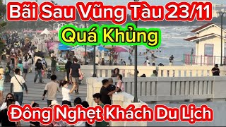 1051 .Bãi Sau Vũng Tàu 2311 Quá Khủng Đông Nghẹt Khách Du Lịch