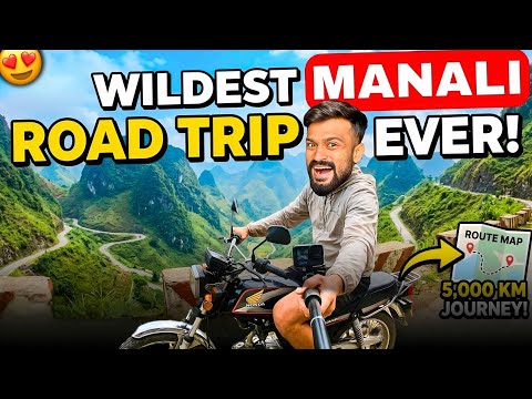 MANALI ROAD TRIP GONE CRAZY 🥵😱 | Unexpected Adventure Begins! 🚗💥 | Day 0 | Umang Sethi Vlogs