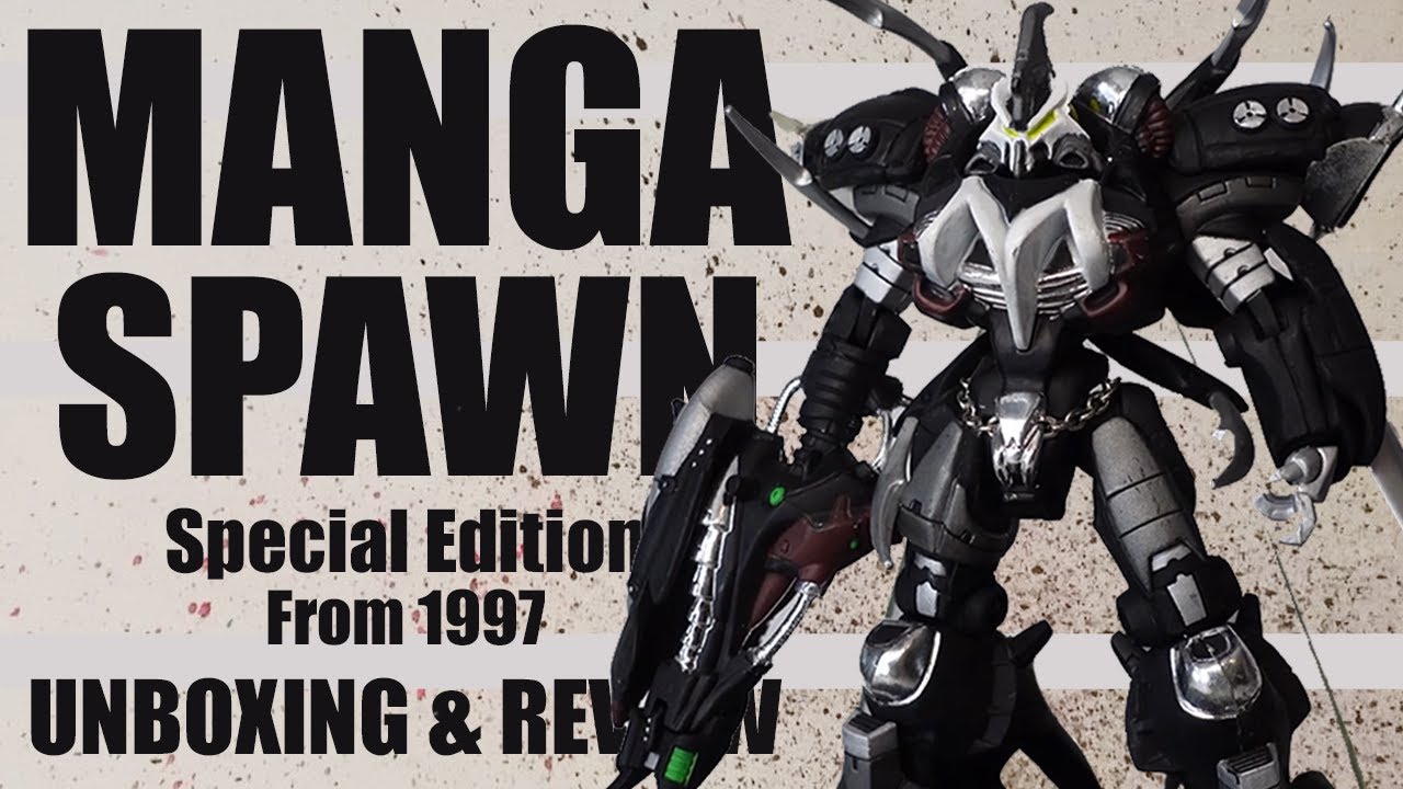 Manga Spawn 1997 | Special Edition | Unboxing and Review - YouTube