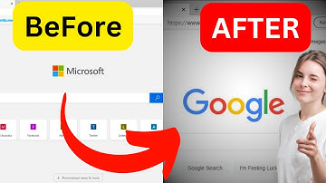 How To Make Google The Default Search Engine In Microsoft Edge Browser 🌐🔎