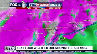 Houston winter storm timeline: When will it freeze?