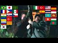 "HARRY &amp; MARV SWING ON A ROPE INTO A WALL" in different languages
