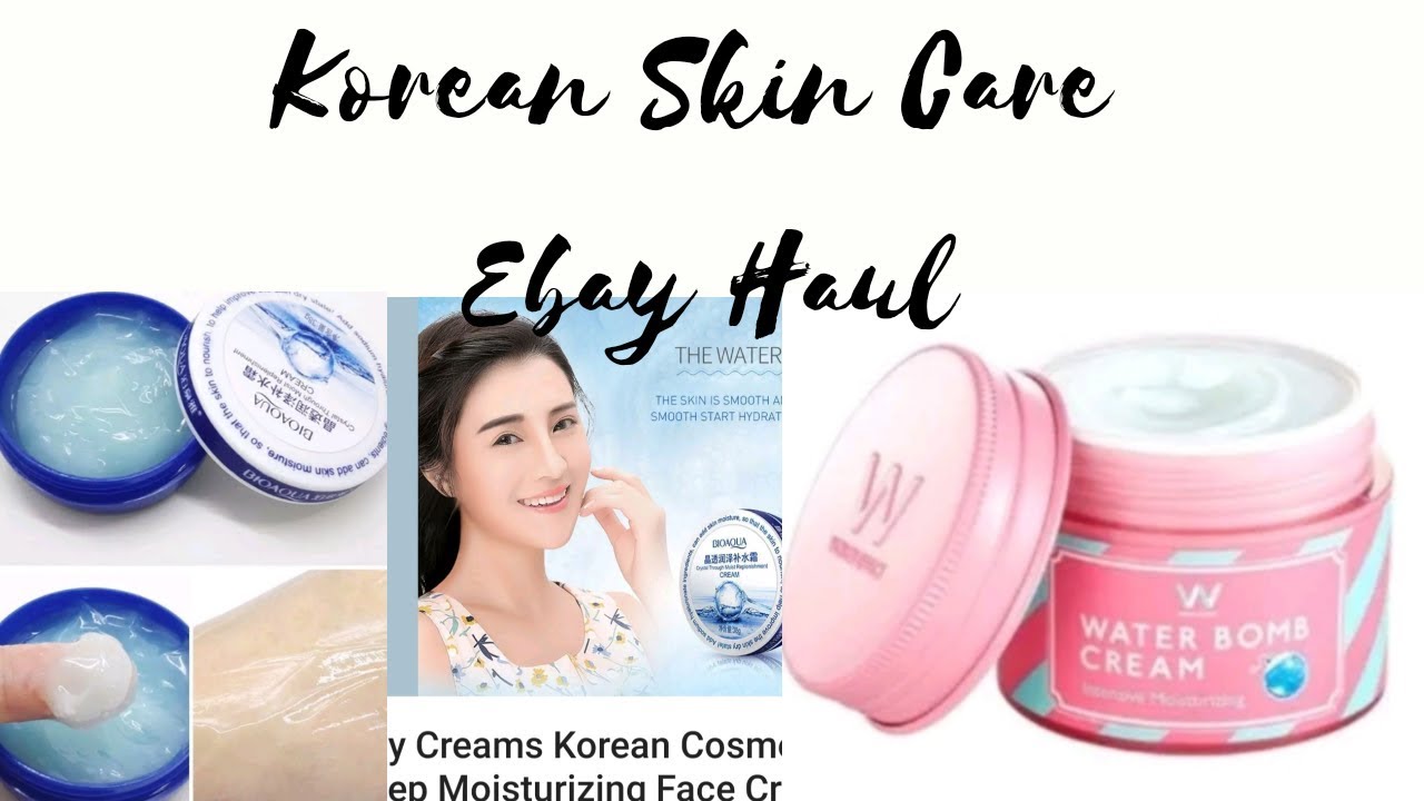 Korean SkinCare Ebay Haul/ Unboxing YouTube