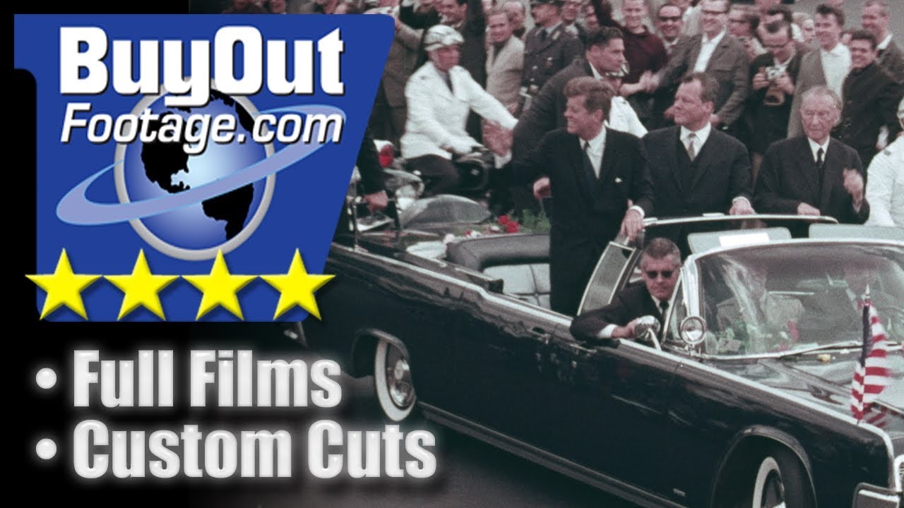 JFK Motorcade Ticker Tape Parade West Berlin 1963 HD Footage YouTube