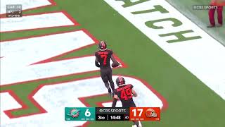 Tyson Campbell Pick six 