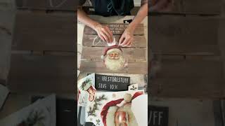 ✨ Add a touch of Christmas magic to your home! 🎄 – DIY Stencil & Transfer Craft Tutorial