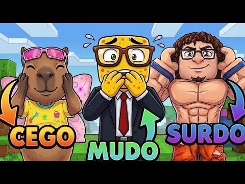 I played Blind, Deaf, and Mute with my friends.
