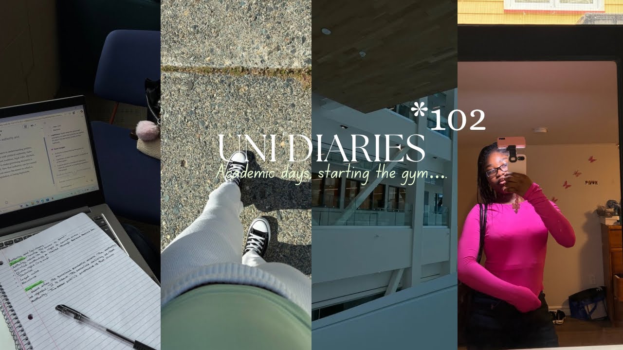 UNI DIARIES | Episode 102| Academic days, starting the gym, mini school tour…..