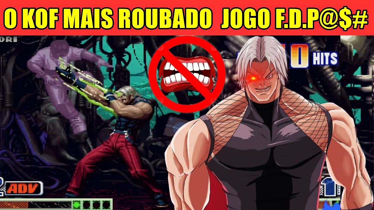 JOGUEI O JOGO FEITO PELO SATANAS , SPEEDRUN KOF 98 COMBO HACK ! KOF 98