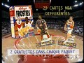 Publicit kelloggs frosties avec hakeem olajuwon  cartes nba fleer jam session en cadeau