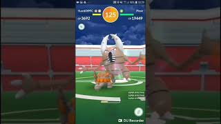 Pinsir Raid Boss solo with 3 unique attackers