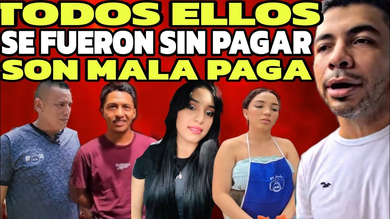 PEY , MIGUEL , JESSICA Y DAYSI SALIERON MALA PAGA , SE FUERON DEL 4K SIN PAGAR  / EL SALVADOR 4K