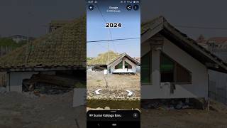 Akibat penurunan tanah dan banjir rob di demak Jawa tengah. #demak #banjirrob