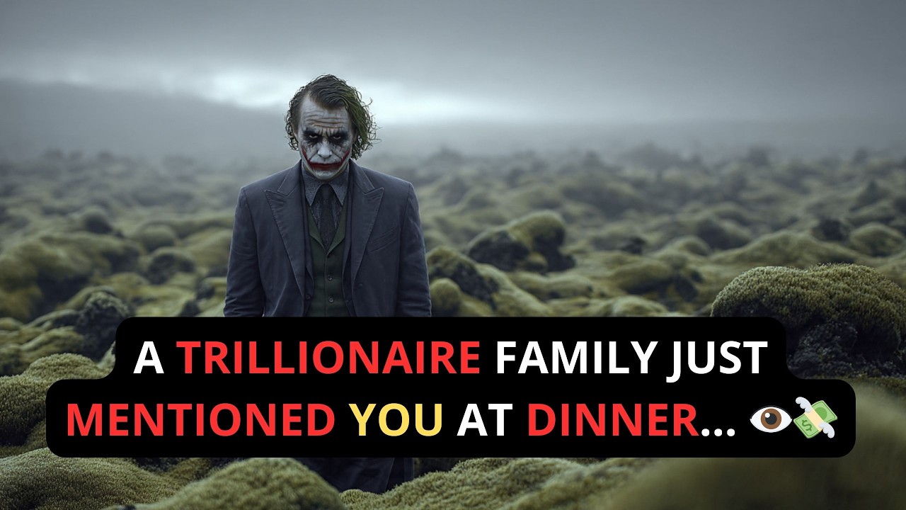 A VERY RICH FAMILY JUST TALKED ABOUT YOU AT DINNER 💸