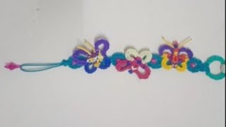 Use Waste macrame butterfly wall hanging 🥰