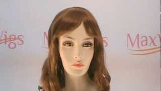 Bettie Page 1950s Lacey Costume Wig - 360° View
