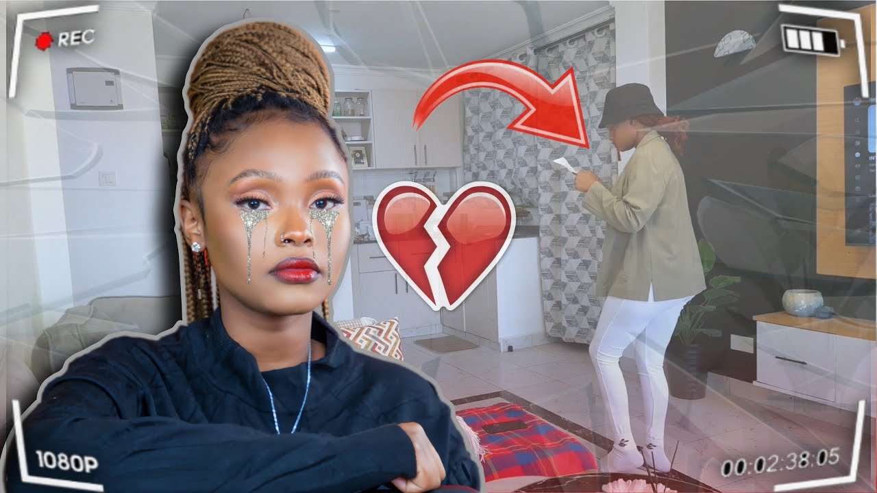 Leaving My Girlfriend With ONLY A Goodbye Letter||She Cried 😂💔