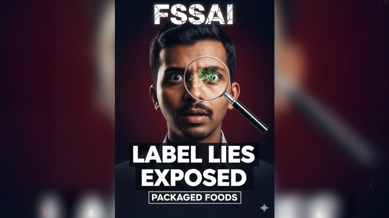 LABEL LIES EXPOSED 😱 | What You MUST Know About Packaged Food Labels (FSSAI Guide)