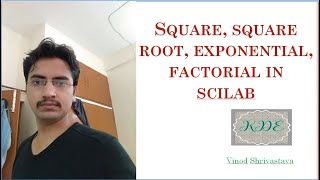 SCILAB Numerical Operations (L3)