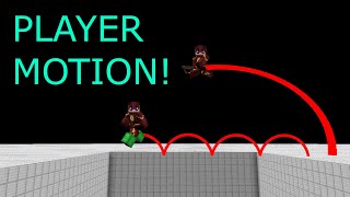 Datapack Tools Episode 3: Player Motion...Kinda