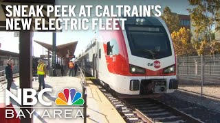 Close-Up Look at Caltrain's New Electric Fleet screenshot 1