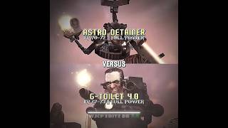 ASTRO DETAINER #vs G-TOILET 4.0#fypyoutube#skibiditoilet#foryou#edit#1vs1#battle#shorts