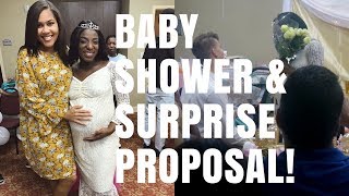 Baby Shower \& Surprise Proposal!