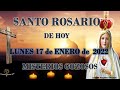 EL SANTO ROSARIO de HOY LUNES 17 de ENERO de 2022 MISTERIOS GOZOSOS 🌹EL SANTO ROSARIO DE HOY🙏