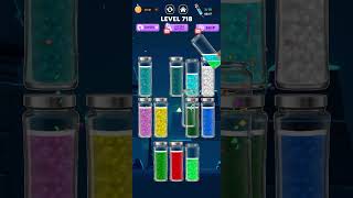 716-720 Level water sort master 3D game  | Liquid sort puzzle water color game 2024 screenshot 1