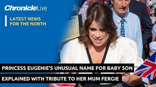 Princess Eugenies unusual name for baby son explained with tribute to her mum Fergie