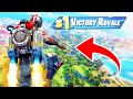 The JETPACK is INSANE in Fortnite ZERO-BUILDS..🚀