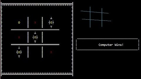 Simple AI Tic Tac Toe made using C