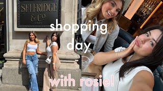 shopping day with rosie 🤍 | SOPHIA GRACE