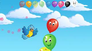 jogo educativo estourar balão aprendendo a contar | aprendendo o alfabeto | Conhecendo novas cores screenshot 2