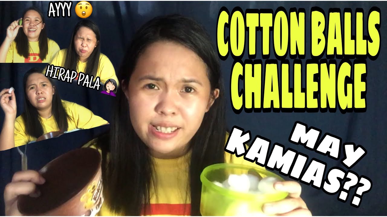 COTTON BALLS CHALLENGE 🥴 YouTube
