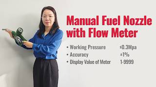 LLY-25C Manual Fuel Nozzle with Flow Meter LLY-25C Manual Fuel Nozzle with Flow Meter