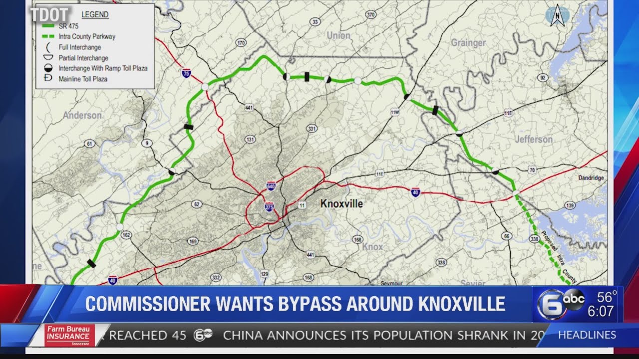Commission vote bypass around Knoxville YouTube