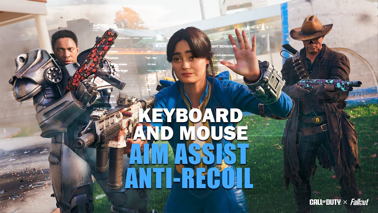 НАСТРОЙКИ: Помощь при прицеливании с клавиатуры и мыши в BO7 Warzone S01 RELOADED – без reWASD, п...