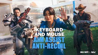SETTINGS Aim Assist Keyboard &amp; Mouse in BO7 Warzone S01 RELOADED – No reWASD, Just Install &amp; Play