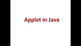 Celebrity Java Applet Programming Part 1 Wealth